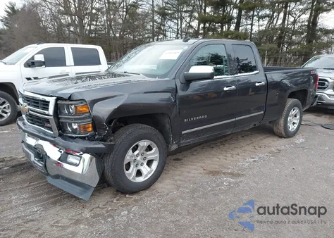 2014 Chevrolet Silverado 1500 2Lz из США, поврежденный, VIN 1GCVKSEC9EZ214499